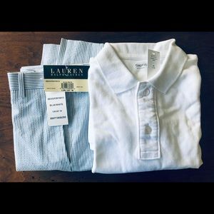 Ralph Lauren Boy’s Seersucker Pant (12R) w/ Shirt